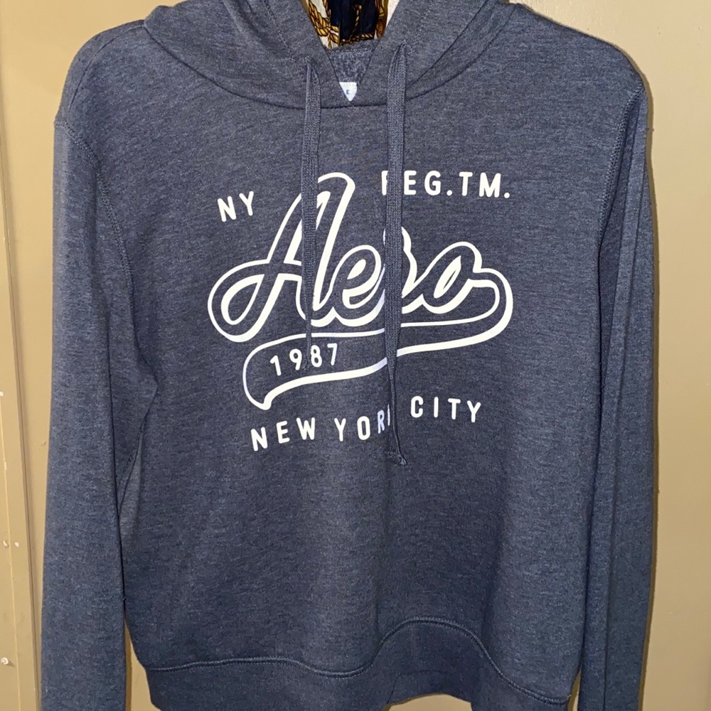 Aeropostal Crop Top Hoodie